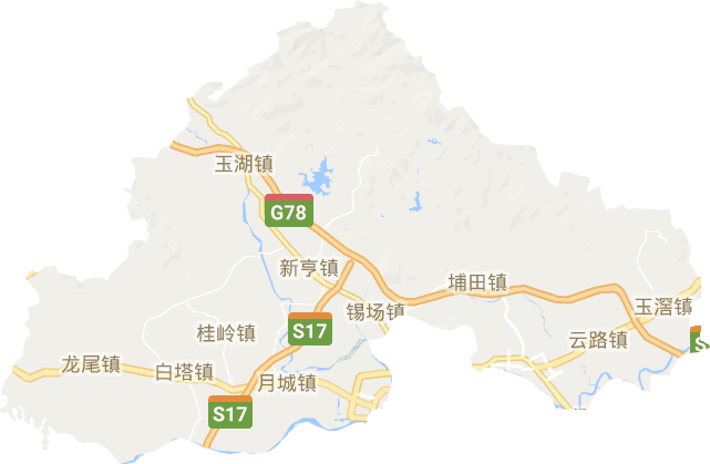 揭东区电子地图