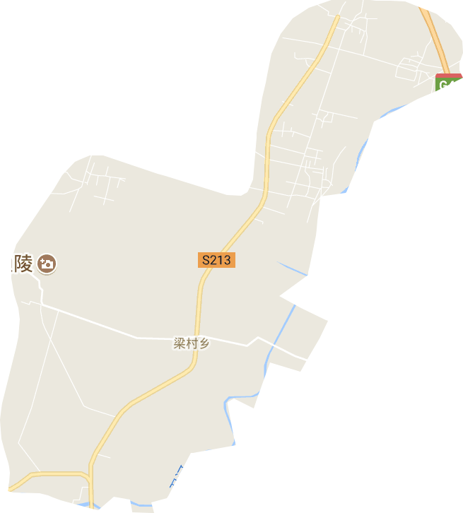 梁村乡电子地图