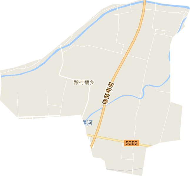 颜村铺乡电子地图