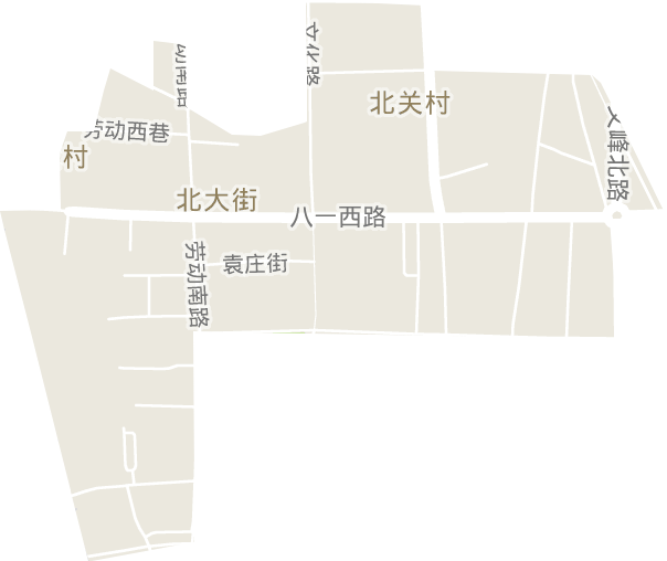北大街道电子地图