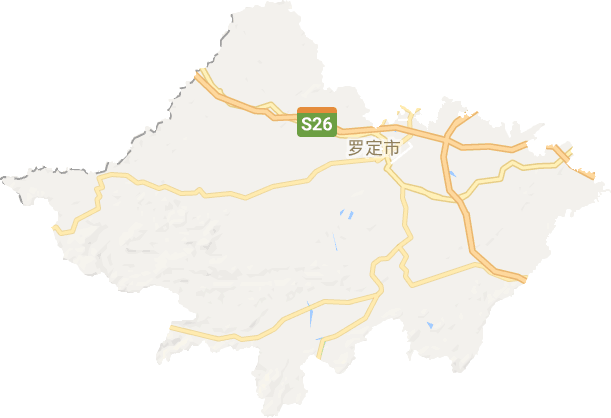 罗定市电子地图