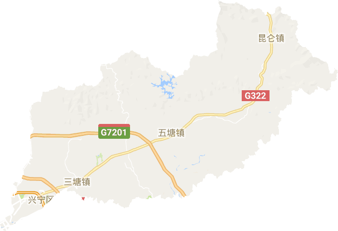兴宁区电子地图