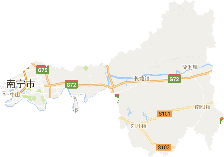 青秀区电子地图