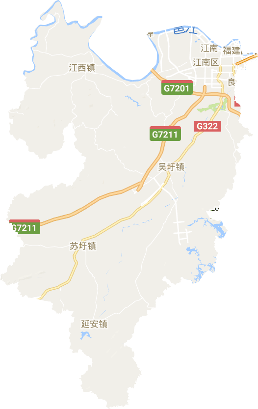 江南区电子地图
