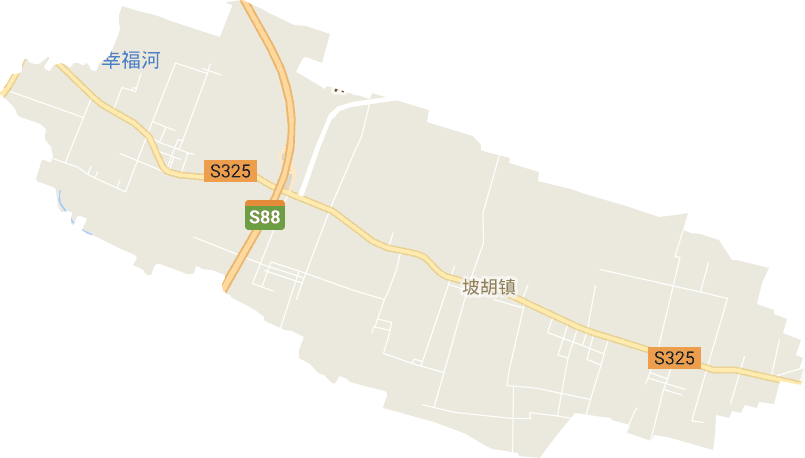 坡胡镇电子地图