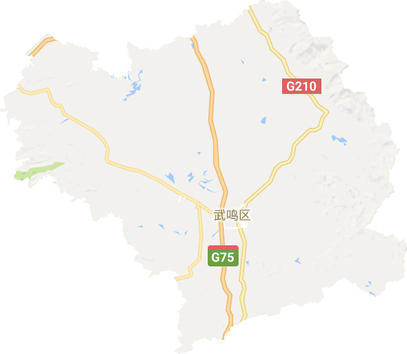 武鸣区电子地图