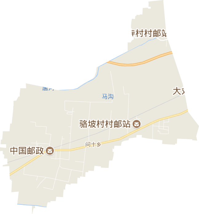 问十乡电子地图