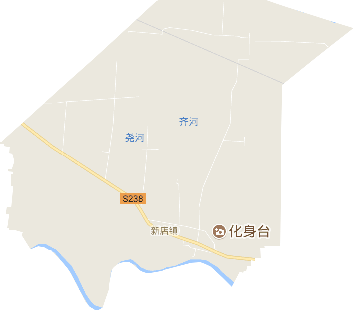 新店镇电子地图