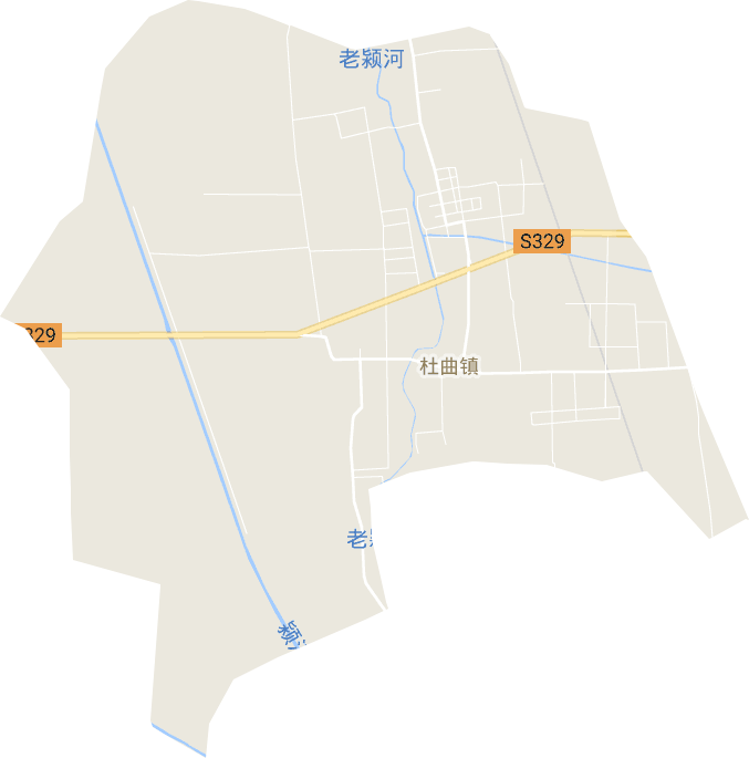 杜曲镇电子地图