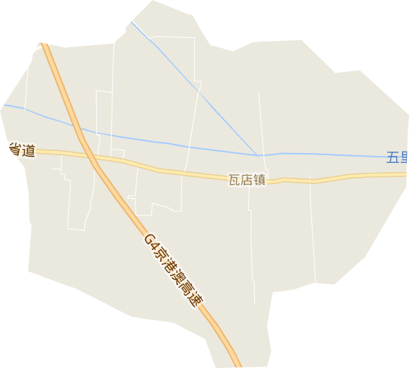 瓦店镇电子地图