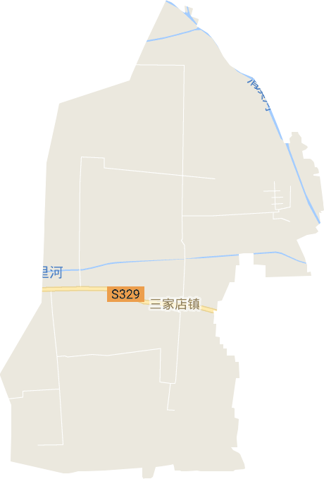 三家店镇电子地图
