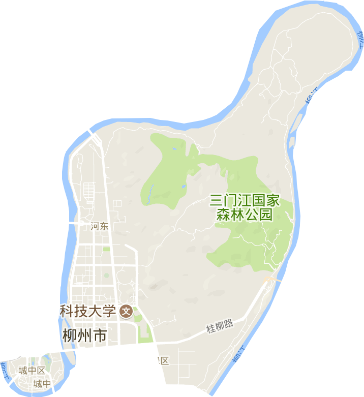 城中区电子地图