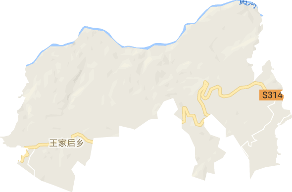 王家后乡电子地图