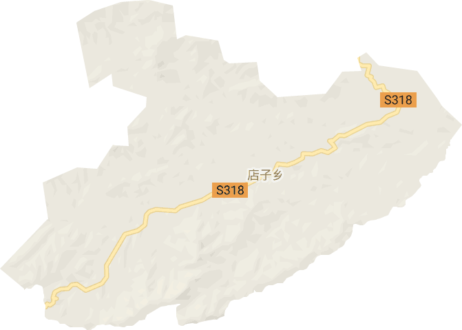店子乡电子地图
