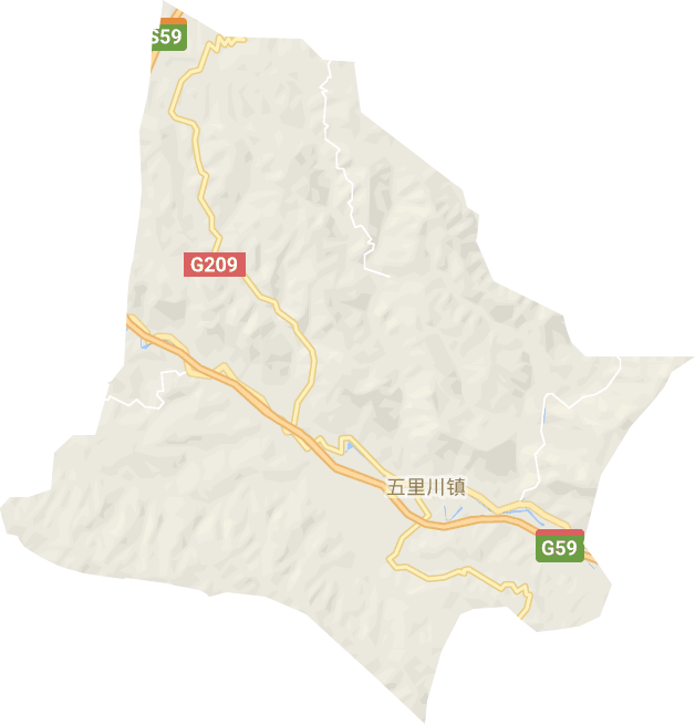 五里川镇电子地图