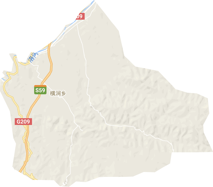 横涧乡电子地图