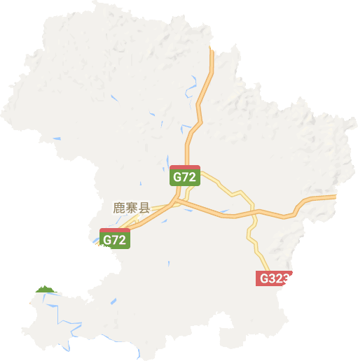 鹿寨县电子地图