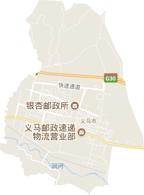新区街道电子地图