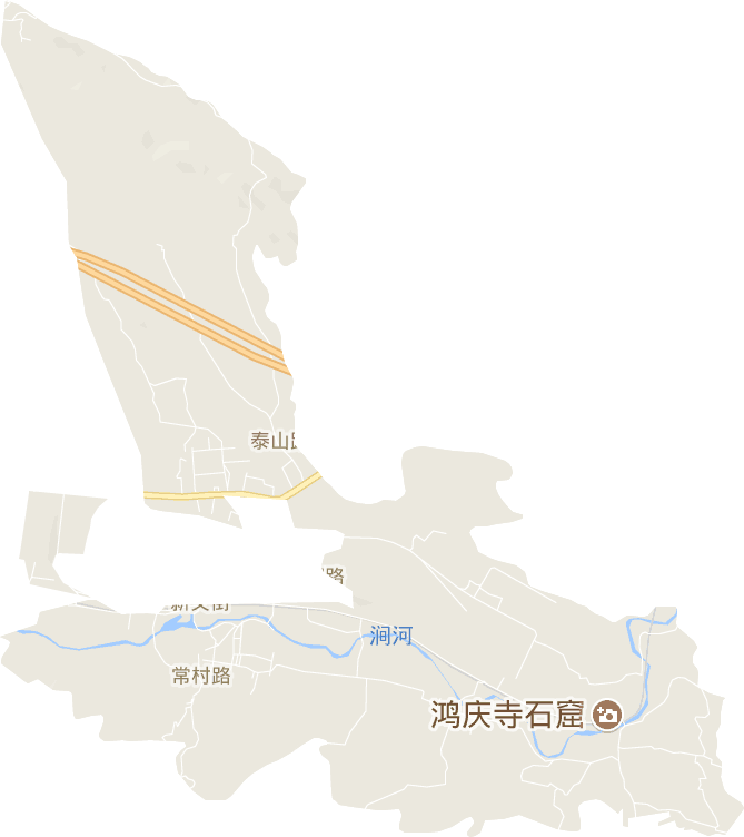 东区街道电子地图