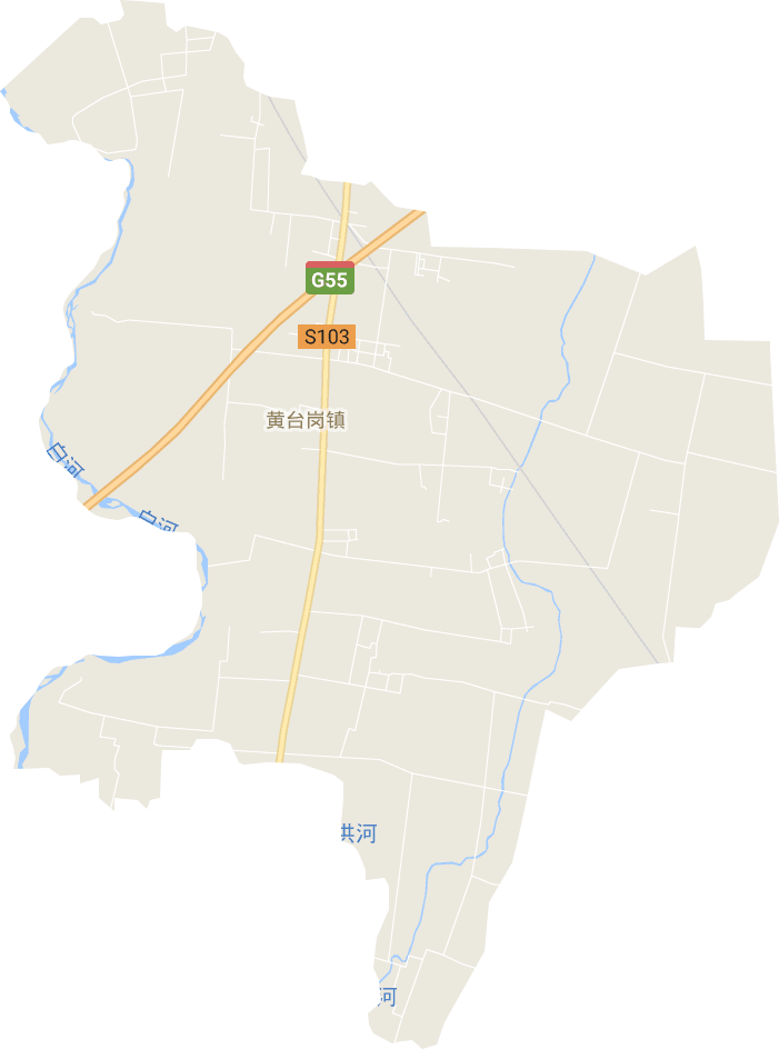 黄台岗镇电子地图