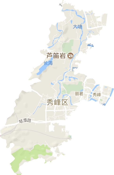 秀峰区电子地图