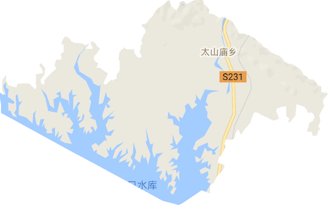太山庙乡电子地图