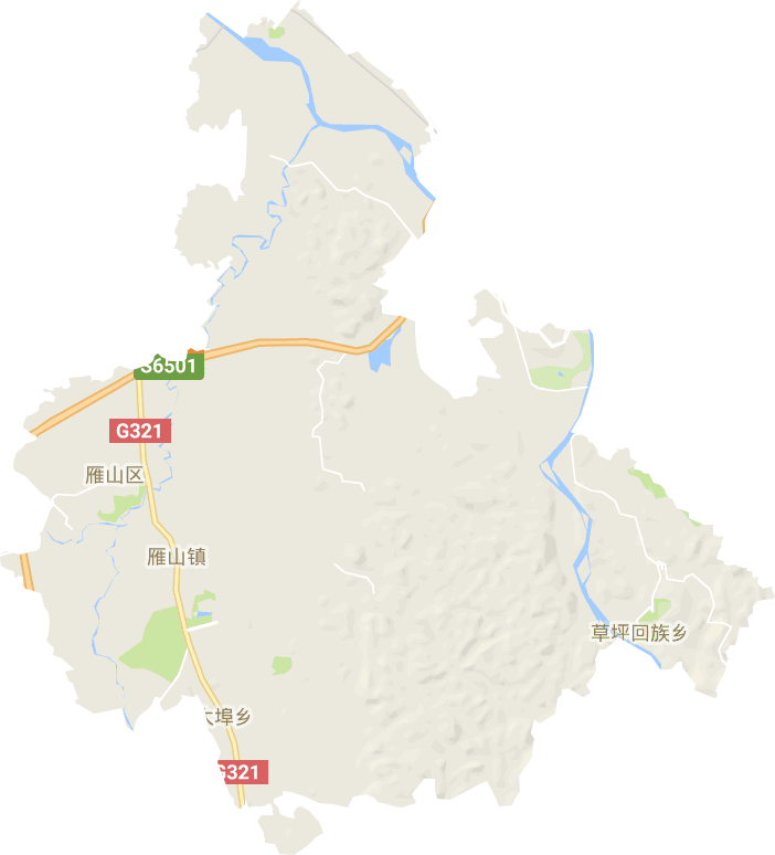雁山区电子地图