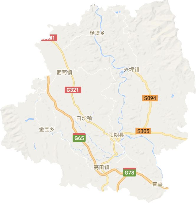 阳朔县电子地图