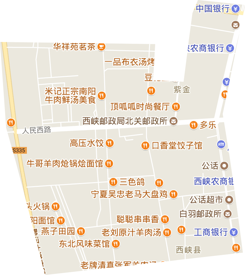 紫金街道电子地图