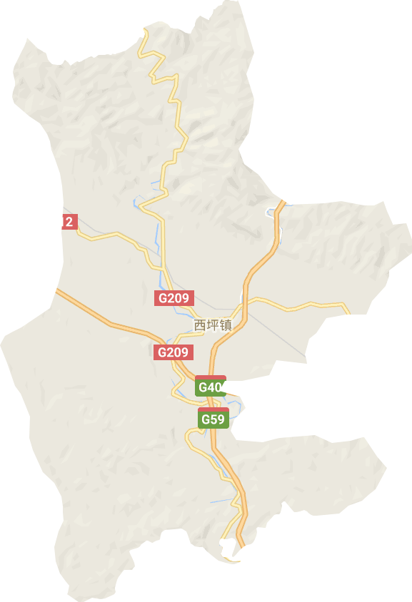 西坪镇电子地图