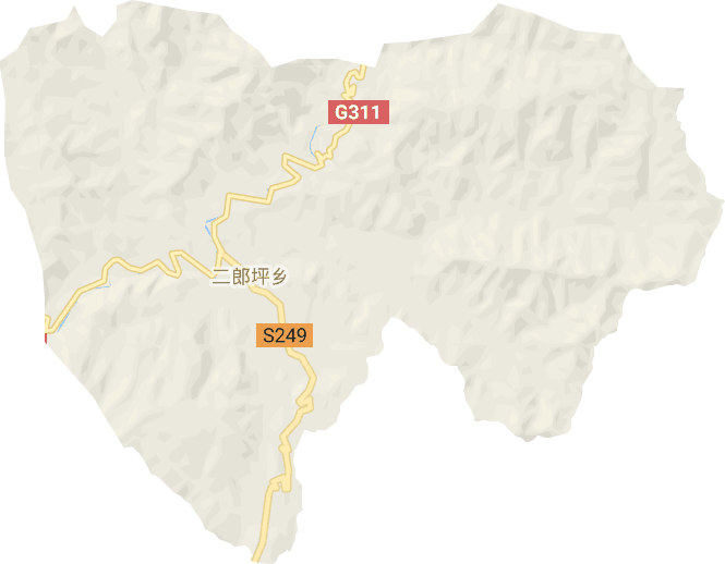 二郎坪镇电子地图