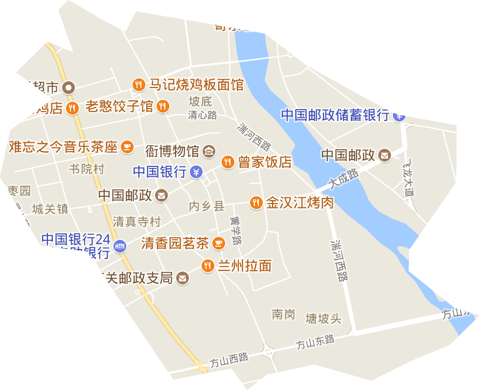 城关镇电子地图