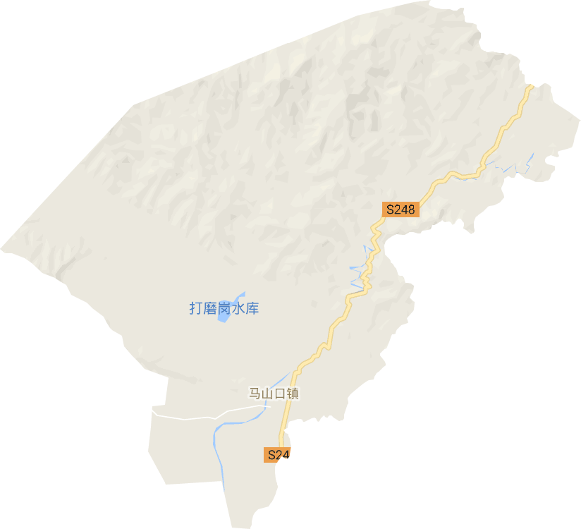马山口镇电子地图