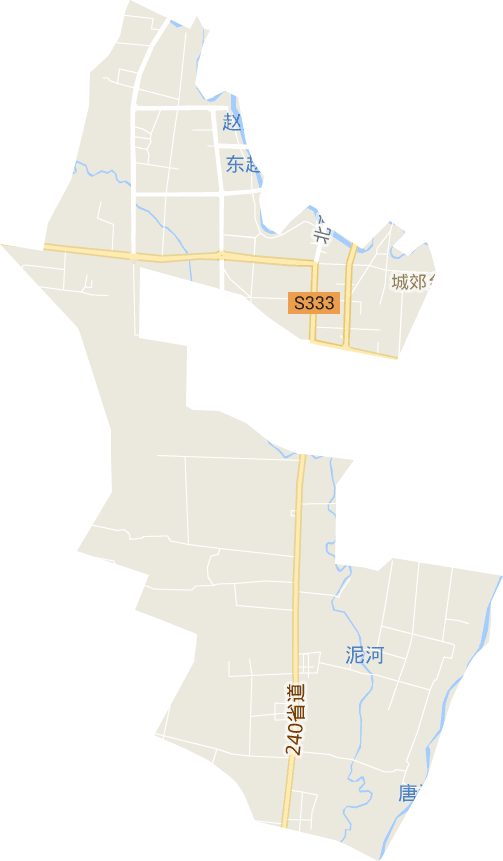 赵河街道电子地图