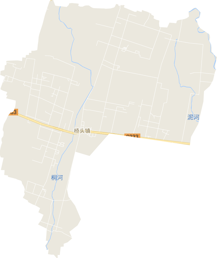 桥头镇电子地图