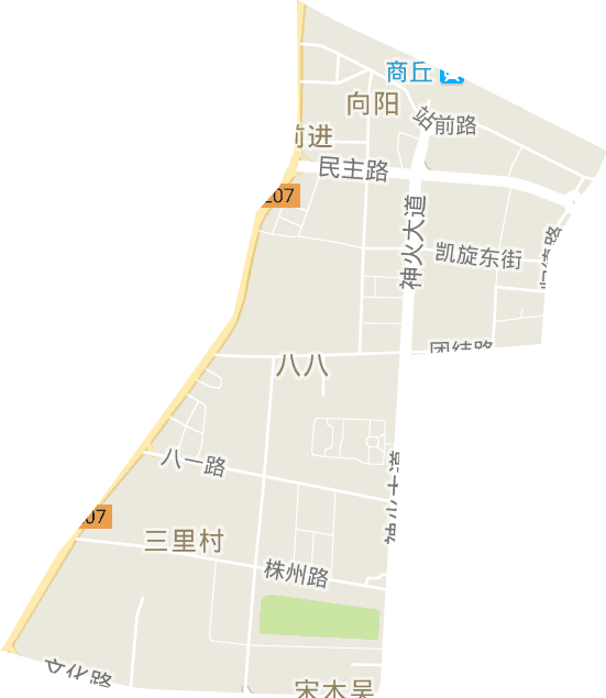 前进街道电子地图