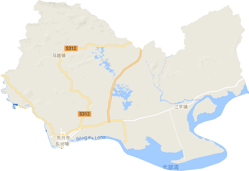 东兴市电子地图