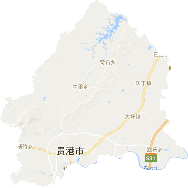 港北区电子地图