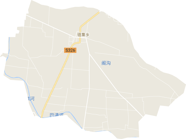 骆集乡电子地图
