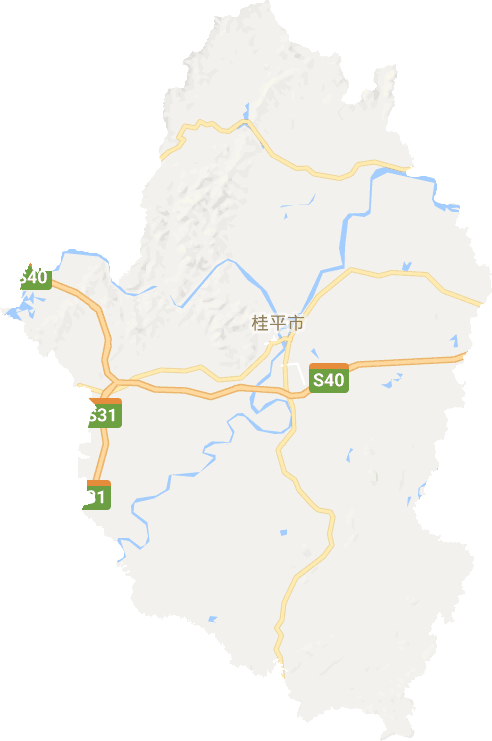 桂平市电子地图