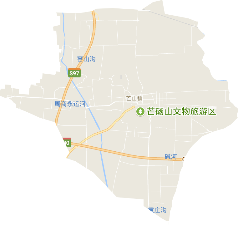 芒山镇电子地图