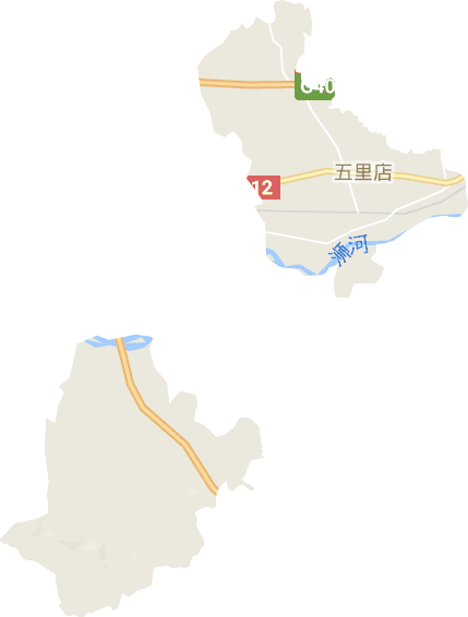 五里店街道电子地图