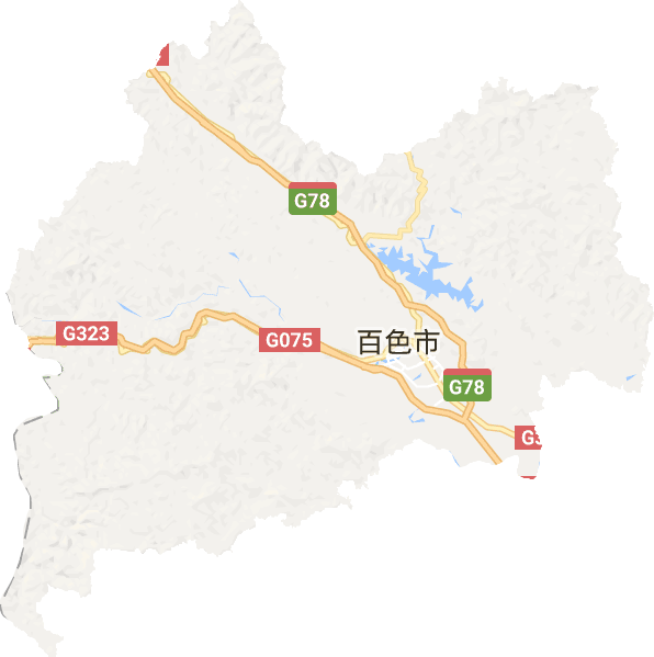 右江区电子地图