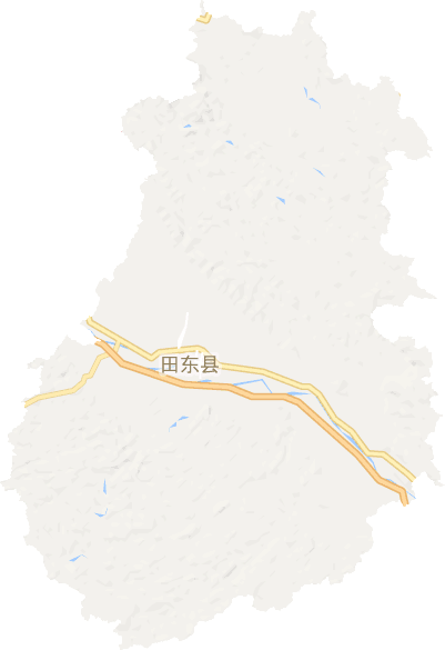 田东县电子地图