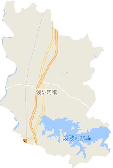 泼陂河镇电子地图