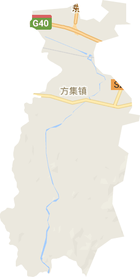 方集镇电子地图