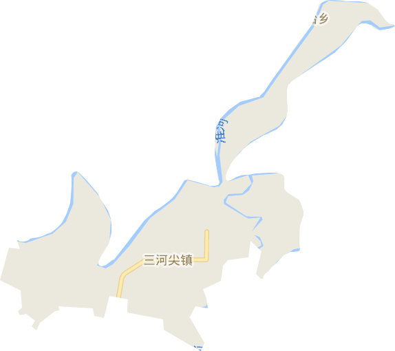 三河尖镇电子地图