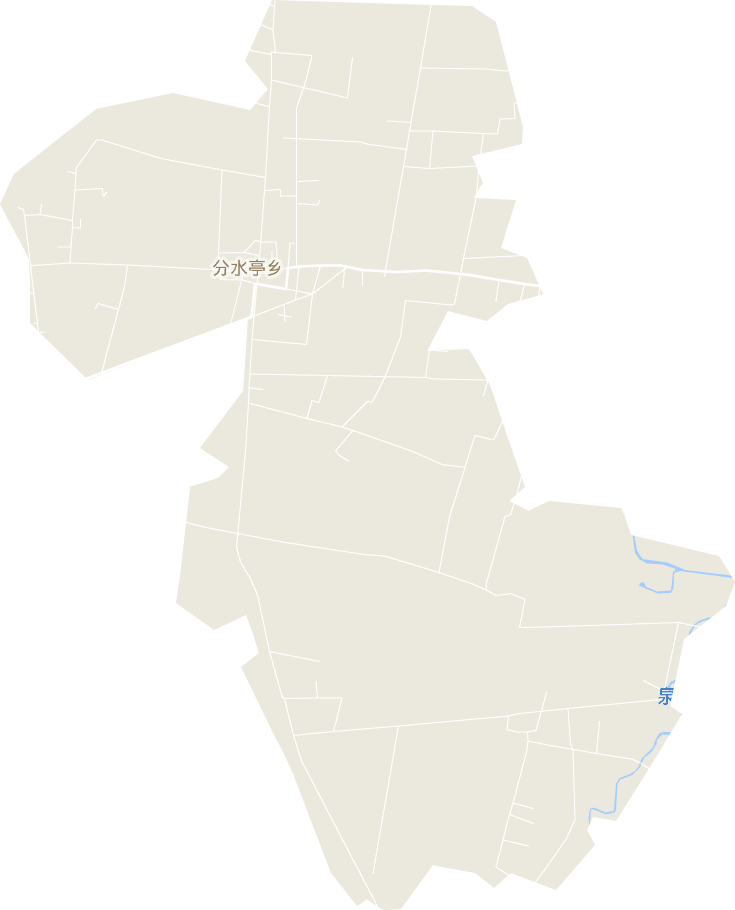 分水亭镇电子地图