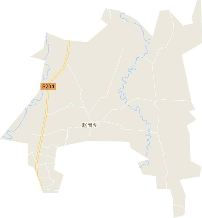 赵岗乡电子地图