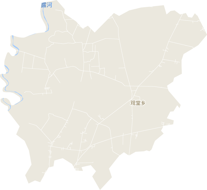 观堂乡电子地图